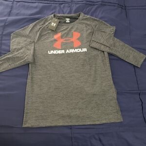 Under Armour Heather Gray Performance Tee